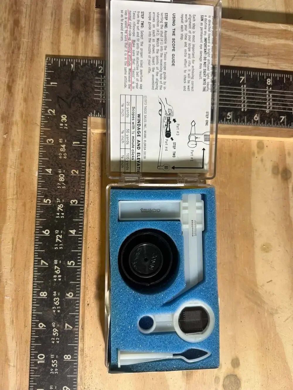 Tasco scope guide